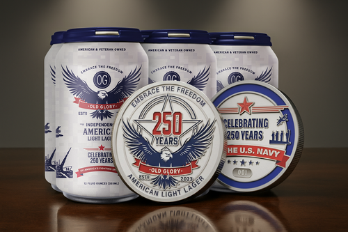 Navy Coin + 6-Pack